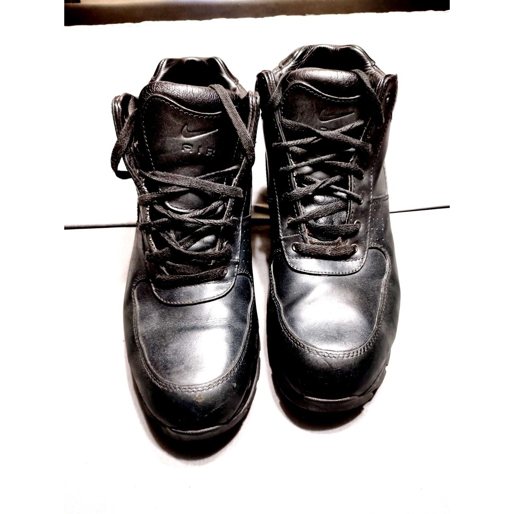 Nike Air Max Goadome ACG Men’s Size 13 Triple Black 865031‑009 Waterproof Boots*